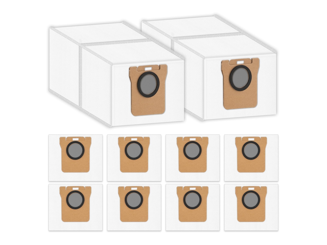 Bolsas para el polvo, accesorio para aspiradora Yuysan compatible con Xiaomi Mi Robot Vacuum X20 Max/X20 Pro (10 unidades)