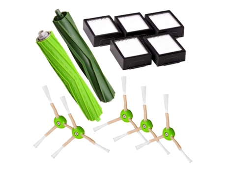 Piezas de repuesto para IRobot Roomba I & E Series I7 I7 E5 E6, cepillos de goma, juego de filtros HEPA, accesorios para aspiradoras