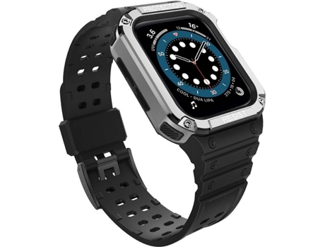 Funda Apple Watch Series 7/6/5/4/3/2/Se (41/40/38 mm) LMOBILE (Negro)