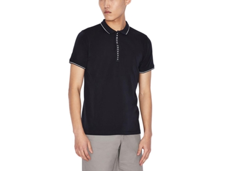 Polo Hombre Armani Exchange Azul Escuro