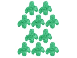 10pcs Suporte Inflável Para Bebidas Cacto Pvc Leve Portátil Brinquedo Banho Piscina