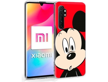 Carcasa Xiaomi Mi Note 10 Lite DISNEY Mickey Transparente