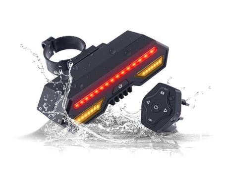 Luz Trasera CHRONUS (Negro)