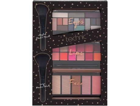 Set de maquillaje TECHNIC Big Box of Beauty (7 piezas)