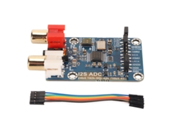 Módulo De Tarjeta De Captura De Audio I2s Con Decodificador Adc, Modo Maestro-esclavo, Placa De Desarrollo De 24 Bits Y 192 Khz