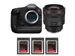 Canon Eos R1 + Rf 85mm F/1.2 L Usm + 3 Sandisk 512gb Extreme Pro Cfexpress Type B + Ebook “20 Consejos Para Fotos Que Impactan”