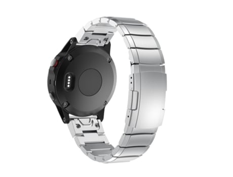 Correa de reloj inteligente para Garmin Forerunner 945 22 mm Aleación de titanio de liberación rápida (Plata)