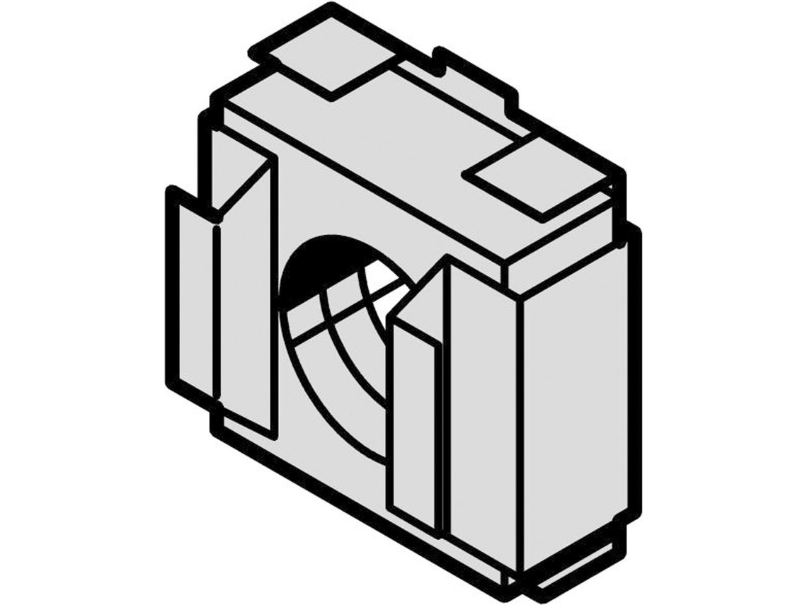 Tecnología Pentair. Käfigmutter 21100 004 Ve100 Schroff (21100004)