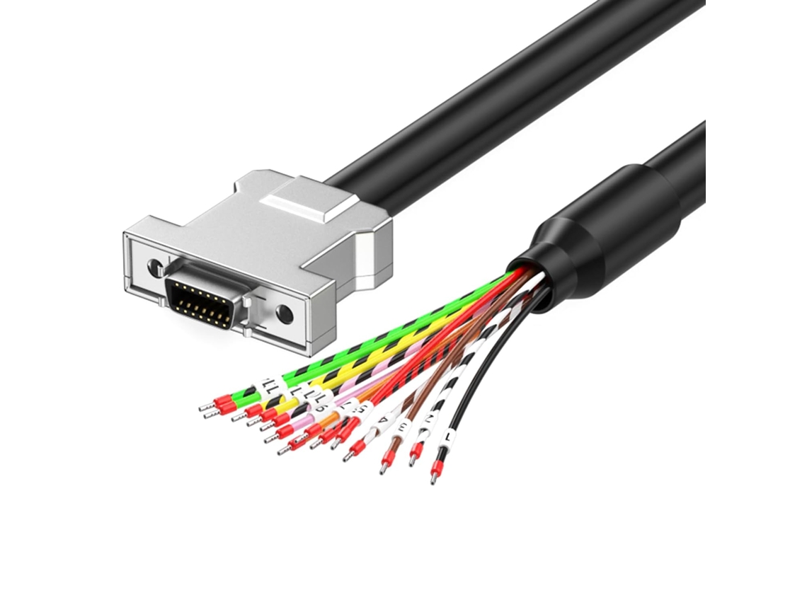 Cable De Datos Servo Scsi De Un Solo Cabezal Con Bloqueo Seguro Cn50p Cn36p Cn26p Cn20p Cn14p Cn68p Para