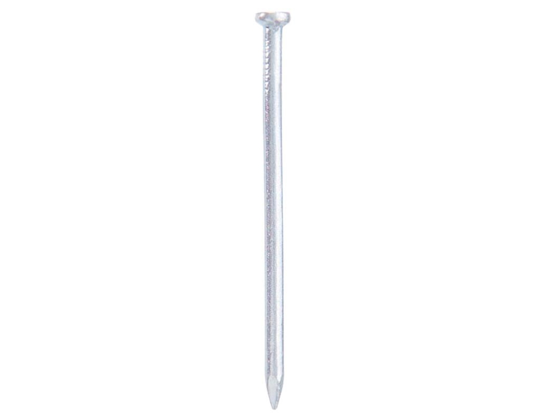 Puntas Acero Cabeza Plana Zincadas ( 500 Unidades) 2.50x20 mm WOLFPACK LINEA PROFESIONAL