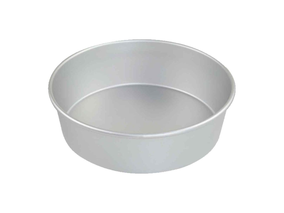 VYLARA Forma Redonda Para Bolos, Resistente À Ferrugem, Aquecimento Uniforme, Em Liga De Alumínio, Com Superfície Antiaderente, Construção Sem Costura De Qua