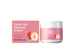 Crema suave para la depilación facial