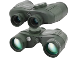 Binoculares militares marinos Chennnls 10x50 para adultos, impermeables, con telémetro, brújula, prisma Bak4 y lente FMC para caza náutica.
