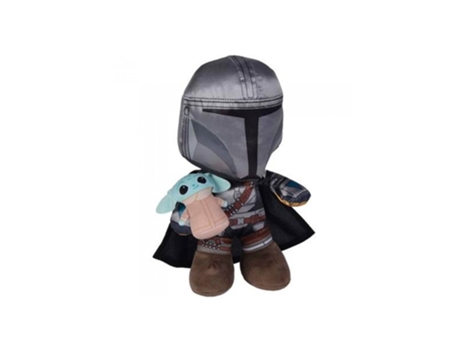 Peluche GENERICO The Mandalorian Y Baby Yoda (Edad Mínima: 3 Años - 25 cm)