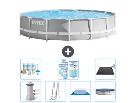 Piscina Tubular INTEX 26724GN-CB44 (14614 L - 457x107cm)