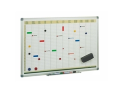 Pizarra magnética Faibo Blanco 60 x 90 cm Planificador Semanal