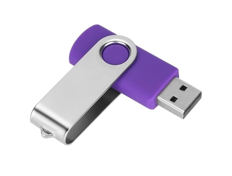 Unidad Flash USB de Almacenamiento HURRISE Unidad Flash USB Morada Rotativa Computadora Portátil Memory Stick 8 GB 64 GB Caja