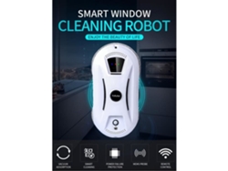 Bazarland30.Aspiradora robot ultradelgada para limpiar ventanas del hogar, limpiacristales eléctrico con control remoto.