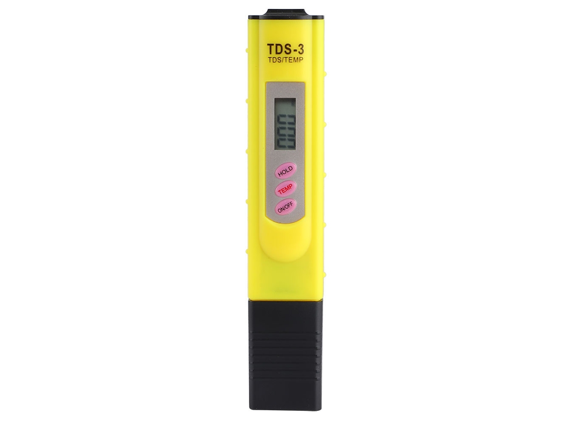 Medidor Digital Lcd De Tds Para Agua Potable, Hidroponía Y Acuarios - 0-9990 Ppm, Portátil Con Estuche De Transporte.