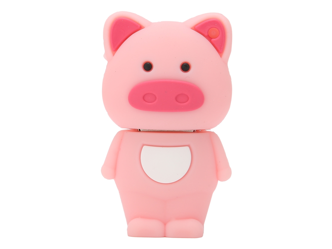 Unidad Flash Usb Con Forma De Animal Cartoony De 64gb Para Almacenamiento De Datos