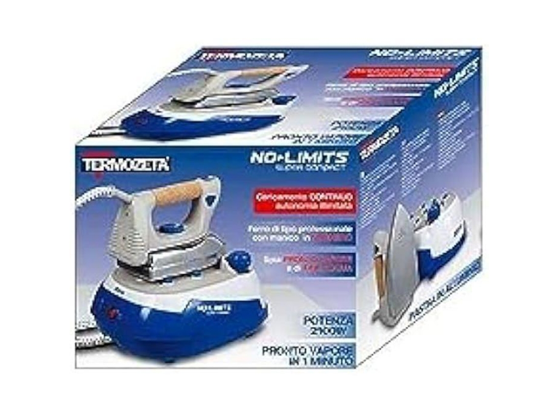 Plancha no Limits Super C Blanca 2400W Presión de vapor 5 Caudal de vapor 40 G/Min TERMOZETA
