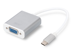 Adaptador DIGITUS DA-70837 VGA (D-Sub) Blanco