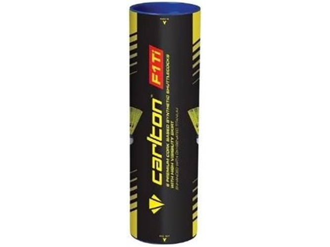 Volantes de Bádminton CARLTON F1 Ti 77 (6 Unidades)