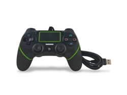Mando con cable para PS4 Hengjian (negro/azul)