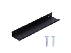 Tirador De Cajón De Aleación De Aluminio Reforzado Para Armarios Y Roperos, Negro, 160 Mm
