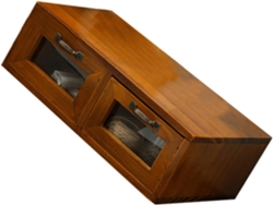 Soporte De Madera Para Portátil, Caja De Almacenamiento Multifuncional Clasificada