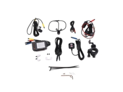 Cámara De Salpicadero Para Motocicleta, Pantalla Ips De 2 Pulgadas, 1080p+720p, Doble Ahd, Sensor G, Modo De Estacionamiento, Grabadora De Conducció
