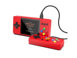 Consola Retro Consola De Juegos Portátil 500 En 1 K8 Macaron Retro Fc Nostalgia Doubles Rojo Gusshious