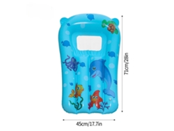 Tabla De Paddle Surf Hinchable Para Niños, 75 X 50 Cm, Soporta Hasta 100 Kg, Digitallab Azul