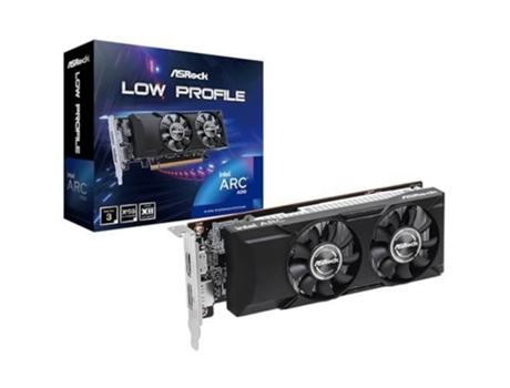 Tarjeta gráfica ASROCK Intel Arc A310 4Gb de perfil bajo Mini Itx
