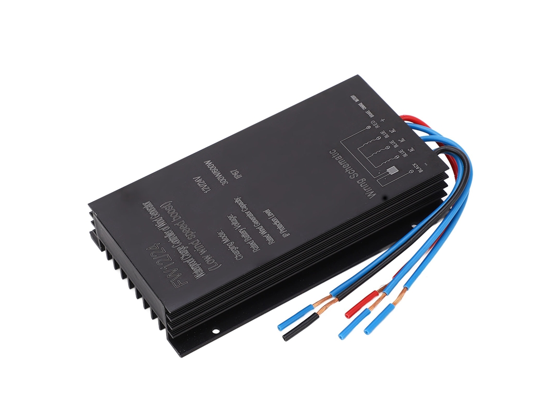Cargador/controlador Mppt De Turbina Eólica De 12v/24v Con Protección Ip67 Contra El Agua Para Generadores Eólicos.
