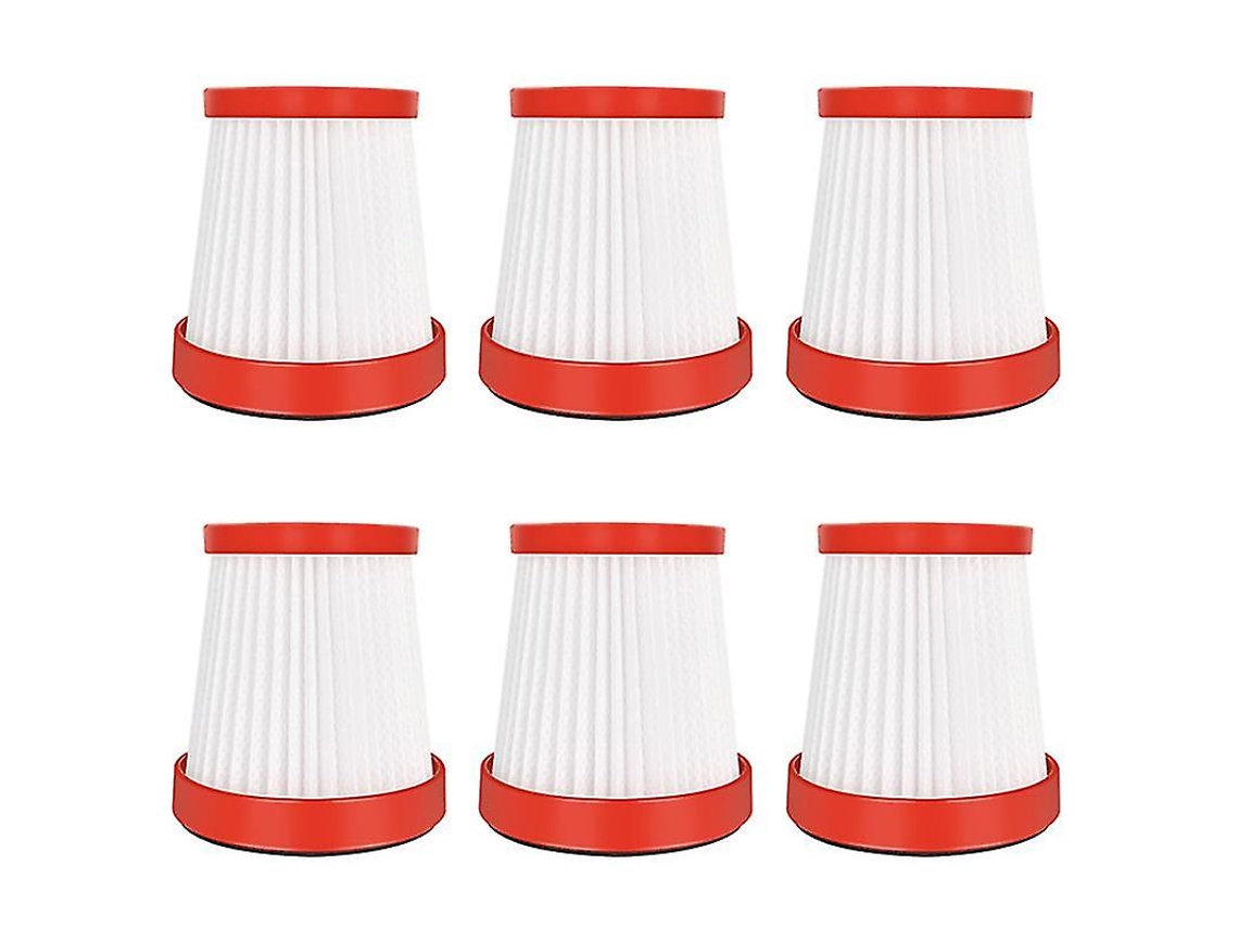 Reemplazo aplicable a los accesorios de filtro de mano Xiaomi Deerma VC01 (6 unidades)