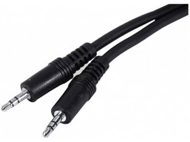Cable Audio 3GO (Jack 3.5 mm - 3 m - Negro)