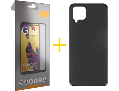 Carcasa + Protector de Pantalla para Huawei P40 Lite SKYHE Negro