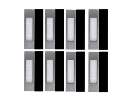 Juegos de filtros Hepa para Ecovacs Deebot Ozmo 920, T5,t8 Aivi Robot, paquete de 8