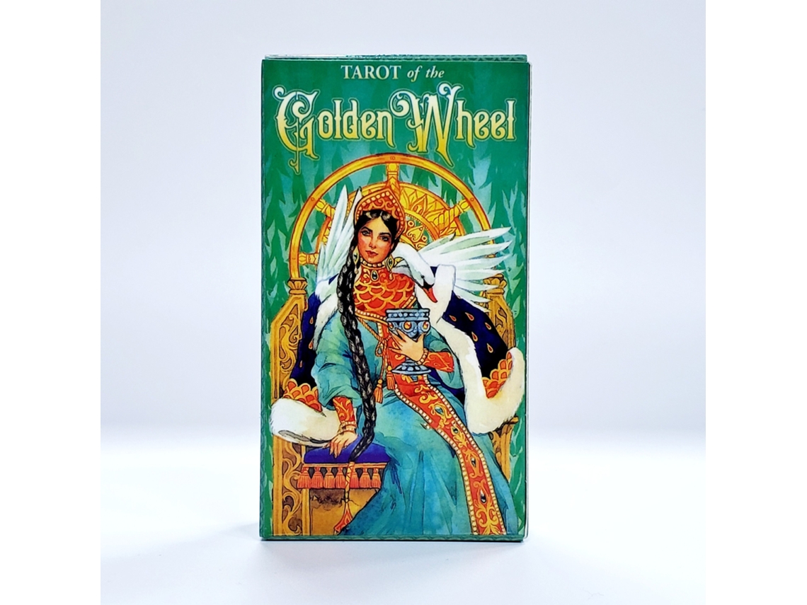 Nuevo Juego De Cartas Del Tarot Golden Wheel