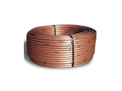 Tubo De Goteo 16Mm Para Enterrar. Goteros Cada 33Cm, Bobina Marrón De 100 Metros SUINGA
