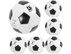 6 Balones De Fútbol De Pvc Para Niños, De Alta Elasticidad Y Resistentes Al Desgaste.
