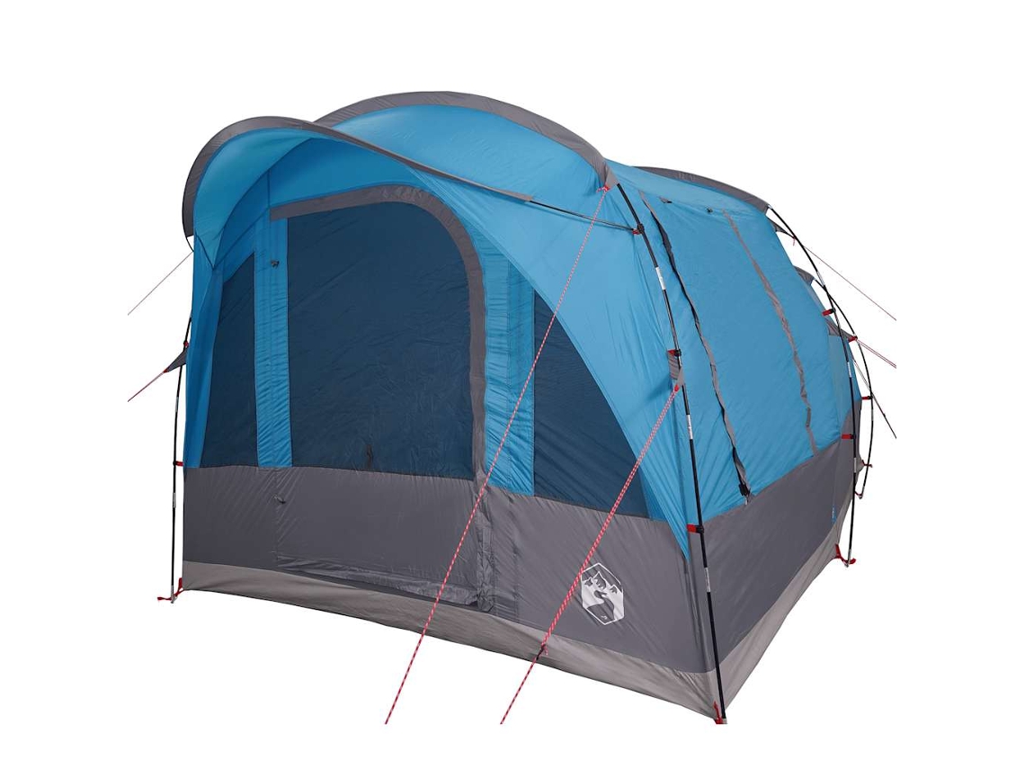 Tienda de campaña túnel para 3 personas VIDAXL impermeable azul