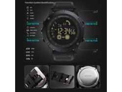Reloj Inteligente Deportivo Digital Para Hombre Con Podómetro, Resistencia Al Agua De 50 M, Compatible Con Ios Y Android.