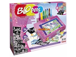 Juego Creativo LANSAY Dibujos para pintar  Blopens (Edad Mínima Recomendada: 5 años)