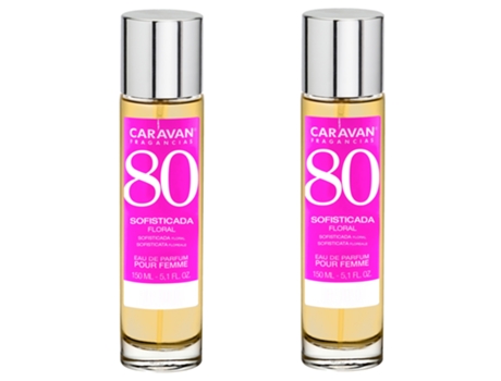 Set de 2 perfume de mujer nº80 150ml CARAVAN