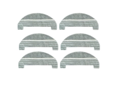 6pcs esfregão pano de substituição para proscenic m8 pro robotic