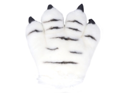 Guante De Peluche De Tigre Loco Y Adorable Con Garra De Animal Para Halloween, Navidad, Bromas O Regalos.