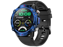 Reloj inteligente con pantalla HD, llamadas Bluetooth, monitorización de salud al aire libre, múltiples modos deportivos, azul Yizhood