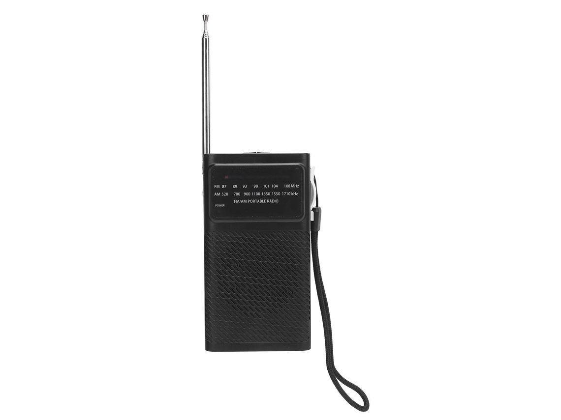 Radio portátil con fuerte recepción y sonido potente